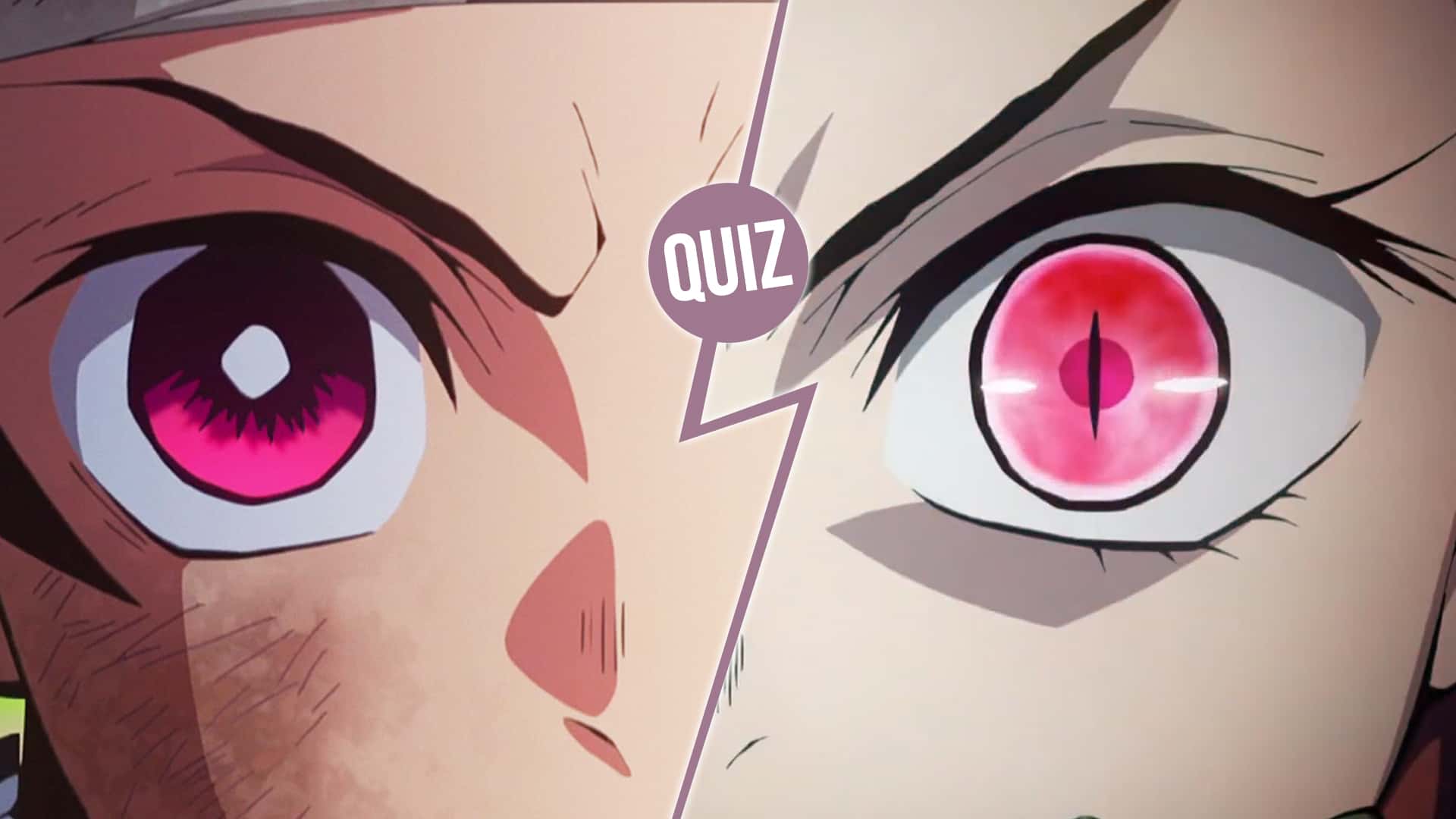 Quiz Demon Slayer : à quels personnages appartiennent ces yeux ?