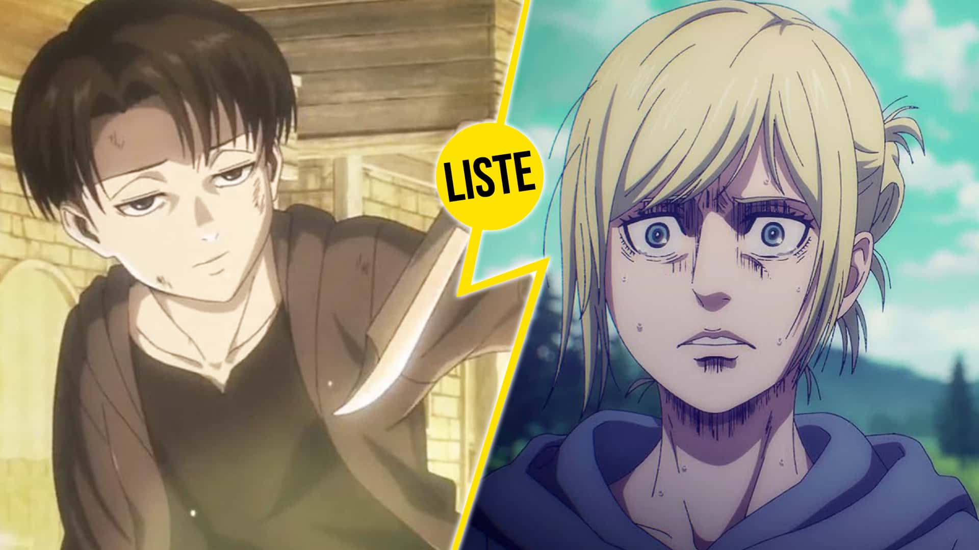 8 Personnages De L Attaque Des Titans Avec Des Histoires Les Plus 